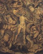 William Blake The Spiritual Form of Nelson guiding Leviathan (mk47) oil painting